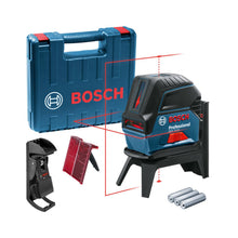 Cargar imagen en el visor de la galería, Nivel Láser 15M BOSCH GCL2-15 + Kit + Base RM1