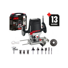 Cargar imagen en el visor de la galería, Fresadora Ruteadora 1831 SKIL 1100W + 13 Accesorios