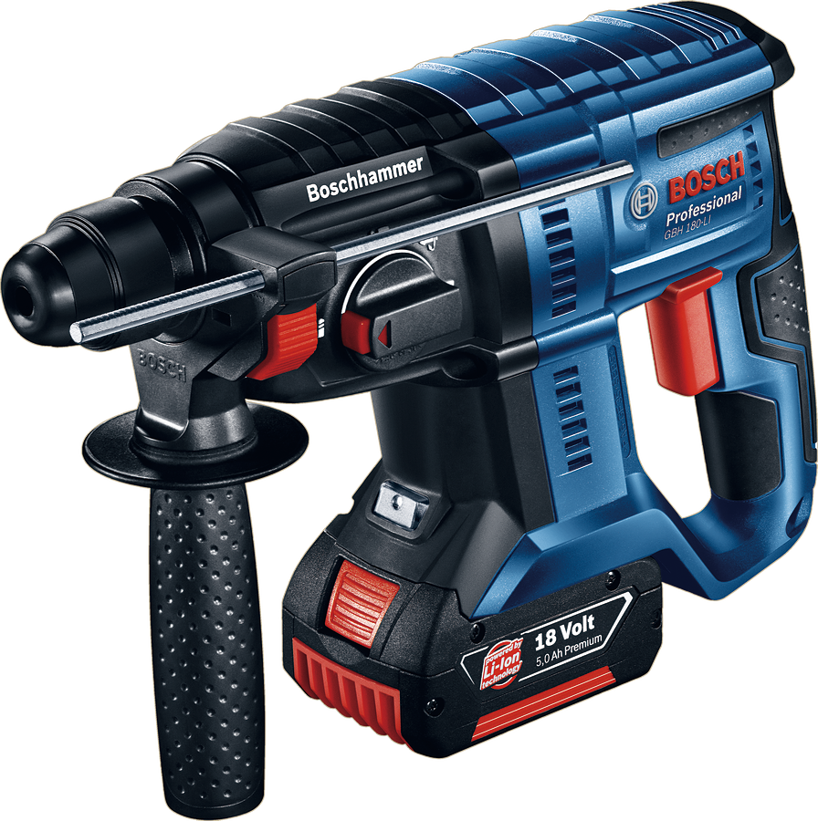 Martillo Inalámbrico 18V 1.7J BOSCH GBH 180 LI