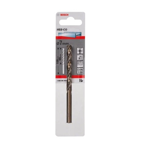 Broca Metal HSS-Co  7.0 x 69 x 109 Bosch