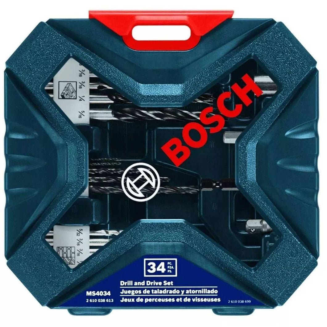 Set de Brocas y Puntas BOSCH X-LINE 34 PZ