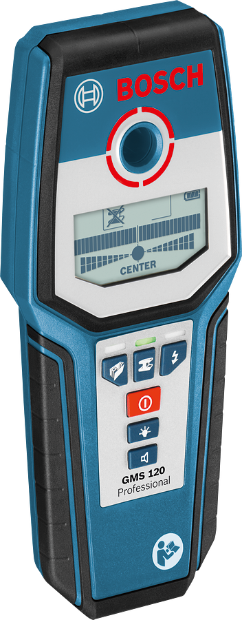 Detector de Materiales GMS 120 BOSCH 120MM