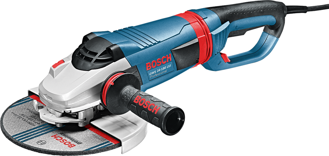 Amoladora GWS 24-180 LVI BOSCH 7 pulg 2400W