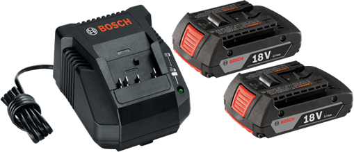Kit Baterías + Cargador 18V BOSCH 18V 3.0Ah