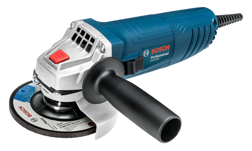 Amoladora GWS 850 BOSCH 4 ½ pulg 850W (MP) + 3 Discos
