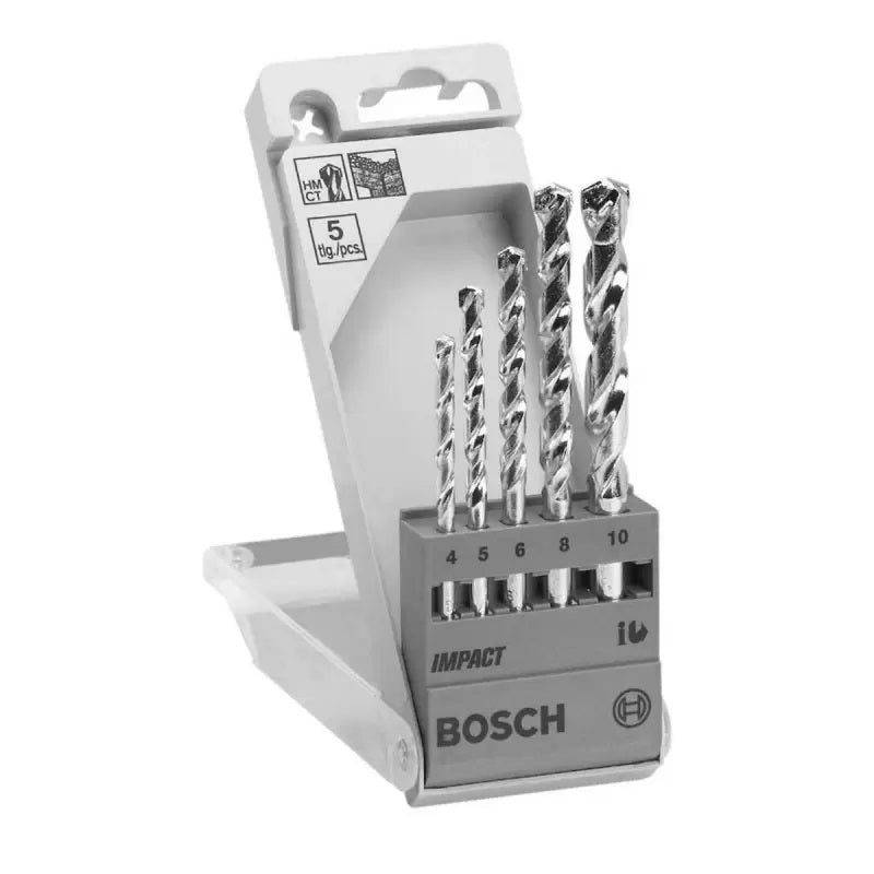 Set 5pzas Broca Muro  CYL-1  (4-10 mm) Bosch